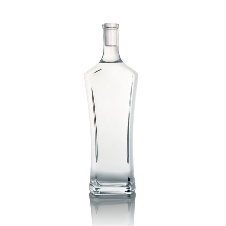 CEREMONY-750ml Clear Spirits Glass Bottle Liquor Bottle, Bar Top