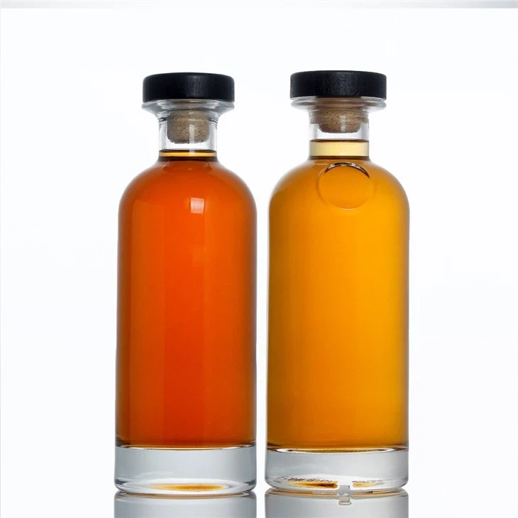 Rum Glass Bottle With Screw Cap